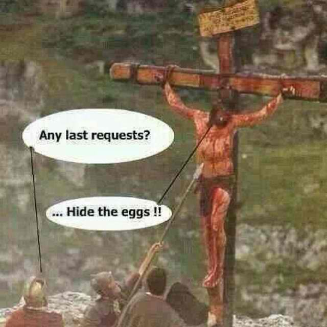 Hide the eggs